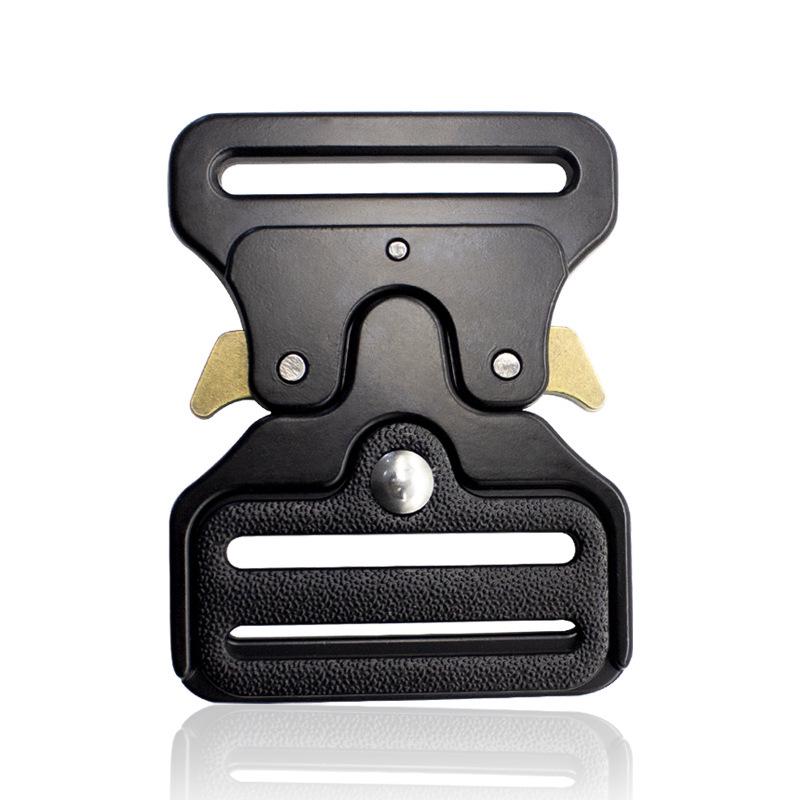 Men's Tactical Nylon Quick-Release Elastic Belt - Outdoor Leather Canvas Style