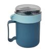 Изолированная суповая чашка с ручкой, пищевой класс, не содержит BPA, герметичная, портативная герметичная чашка для завтрака из овсянки и молока
