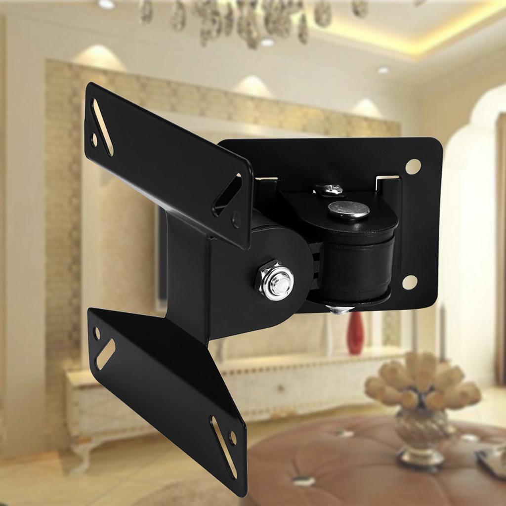 Universal Tilting LCD Monitor TV Mount Wall Bracket For 14 15 17 19 22 24 Inch