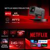 2024 Новый Android 11 390ANSI HY320 Проектор 4K Native 1080P Dual Wifi6 BT5.0 Кинотеатр Уличный Портативный Проектор Модернизированный HY300