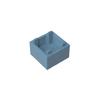 Gobricks GDS-90062 Контейнерная коробка 2x2x1 Сверху открывающийся Совместим с Строительными блоками 35700
