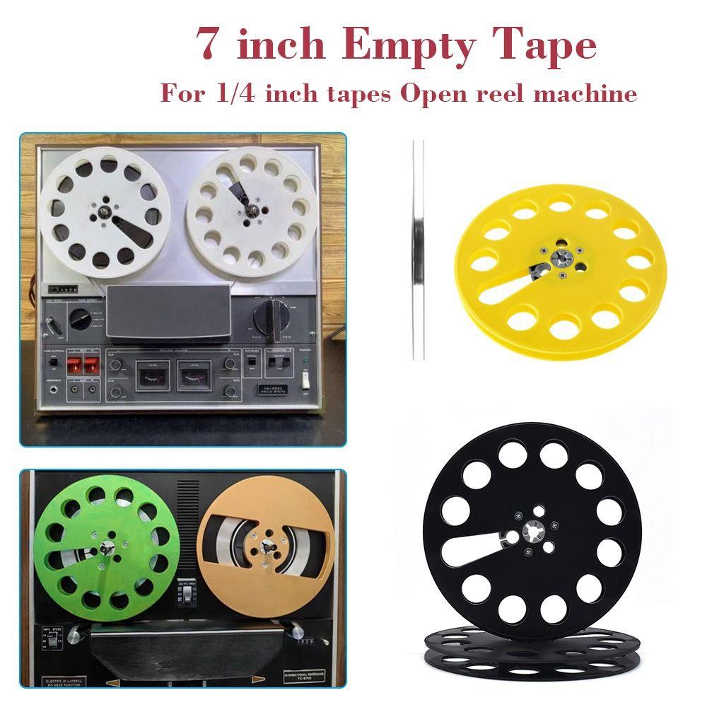 7inch Recording Takeup Reel Spare Parts Empty Tape Reel for TEAC/ReVox Studer Recording Equipment