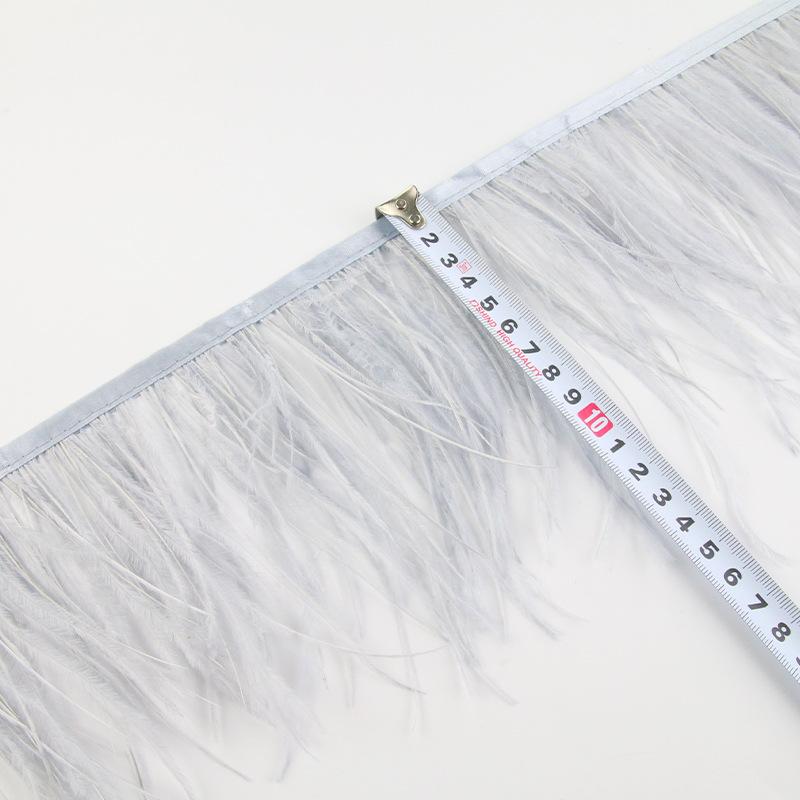 Ostrich Hair Diy Jewelry Accessories Feathers Ostrich Feathers Clothes Cuffs Skirt Decoration