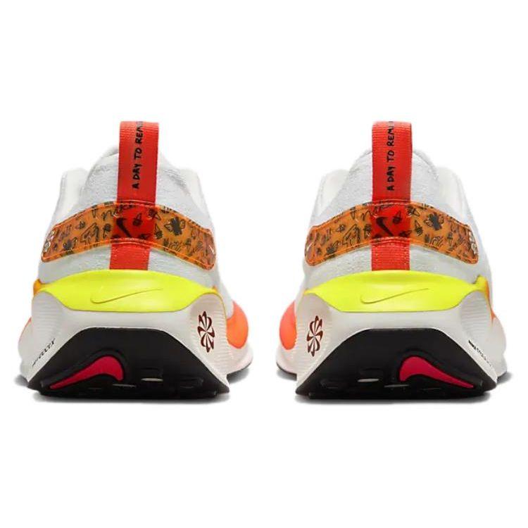 Nike ReactX Infinity Run 4 Wake Up Pack - Bright Crimson Men Sneakers White Total-Orange Black HF4916-100