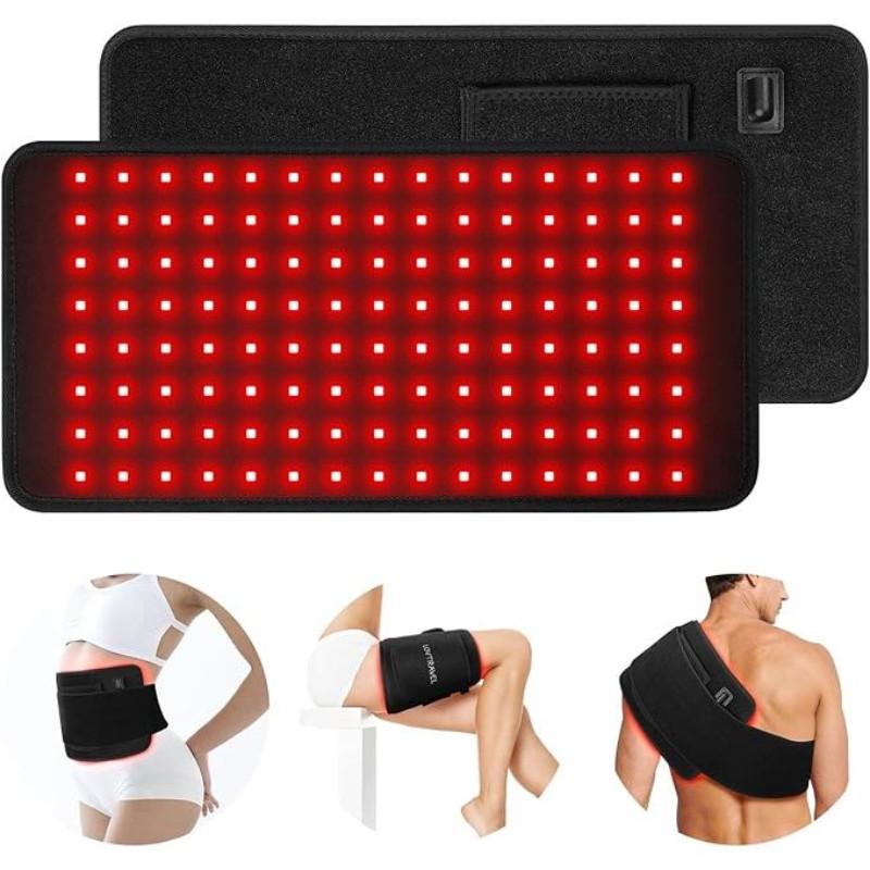 Infrared Light Therapy Pad Portable 660nm 850nm Home Heating Light Therapy Wrap Belt Body Pain Red Light Deep Therapy Device