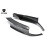 Car Styling Dry carbon M - Performance Front Bumper Lip Splitter For BMW F30 F35 320i 325i Sedan Rear Bumper Splitter 2012 - UP