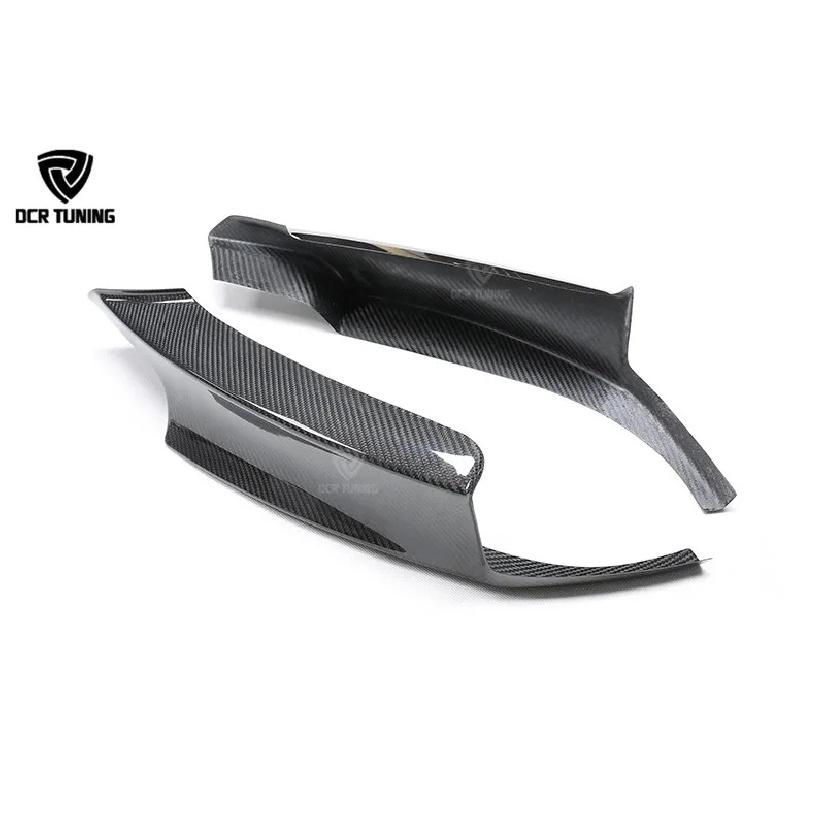 Car Styling Dry carbon M - Performance Front Bumper Lip Splitter For BMW F30 F35 320i 325i Sedan Rear Bumper Splitter 2012 - UP