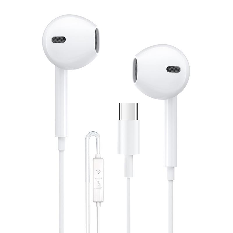 Проводные наушники-вкладыши YiChuangZhe Type-C с мощными басами для Xiaomi и Huawei