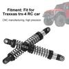 102mm Double Spring Shock Struts Damper Fit for Traxxas trx 4  RC Car ModelBlack B8260SBL