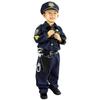 [MUXIU] Police Officer Boy Halloween Costume Kids Police Uniform Detective Officer Cute Popular Cosplay Kids Long Sleeve Navy Party Event Performance