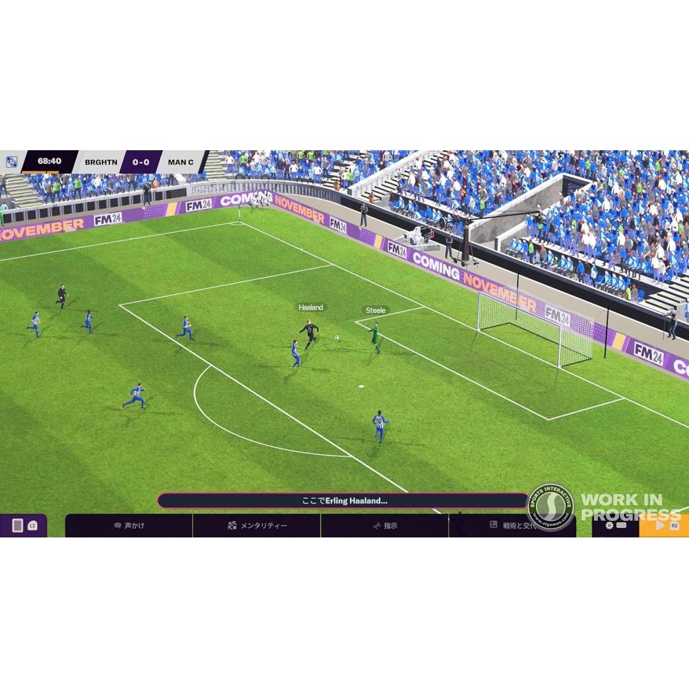 Se Football Manager 2024 Console   Ps5 [Ограниченная серия amazon.co.jp] Нет Ps5