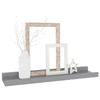 VidaXL Wall Shelves 4 Pcs Grey 40x9x3 Cm