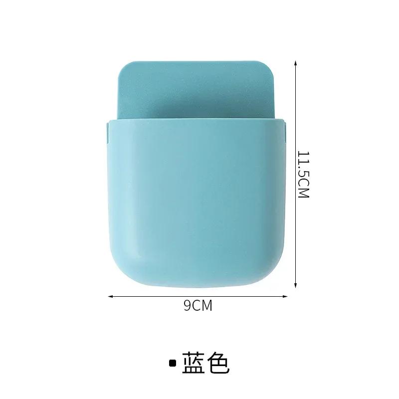 Многофункциональный настенный ящик для хранения мобильного телефона, телевизора, пульта дистанционного управления, стойка для кухни, держатель для зубных щеток в ванной