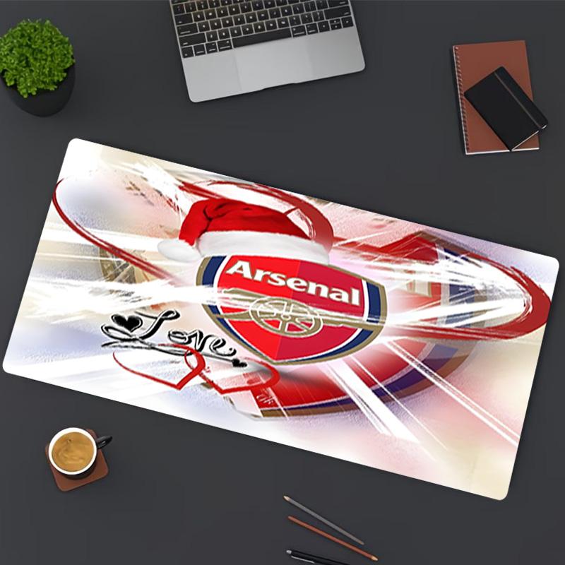 Arsenal F.C Print Mouse Pad, for Keyboard Pad Laptop PC Mat for Office Home Use, Desk Decor, Perfect Birthday Gift for Gamers