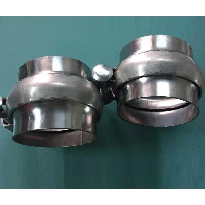 Car Accessories SWIVEL EXHAUST CLAMP SS Joint Universal Muffler Adjustment Adapter Pipe