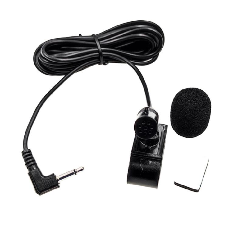 Микрофон Mic 2,5 мм/3,5 мм Jack Длинный кабель в сборе для всех автомобильных магнитол CD DVD