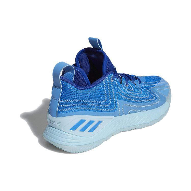 Adidas Мужские кроссовки D Rose Son Of Chi 2 Be Like Water синие, королевско-синие Blue-Rush GY6494