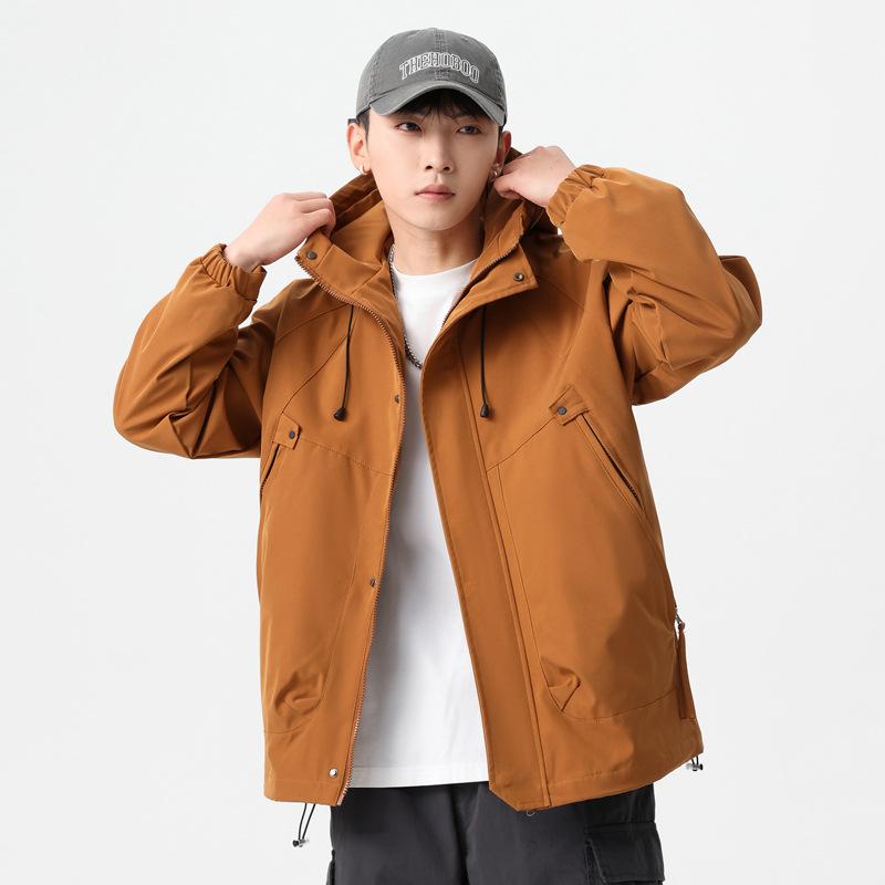 Men's New Jacket Spring Men's Versatile Loose Casual Couple Daily Trend Jacket Fashion Outdoor Jacket for Men
