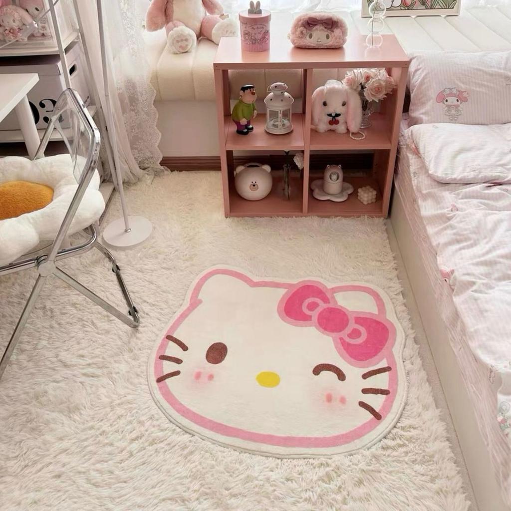 Cartoon Cute Bedroom Bedside Blanket Dresser Makeup Bathroom Bathroom Absorbent Non-slip Foot Pad