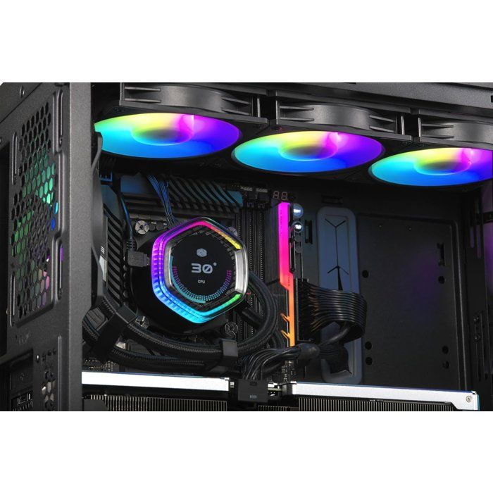 COOLER MASTER - MasterLiquid 360 ION - Жидкостное охлаждение CPU - 36см