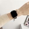 Кожаный ремешок для ремешков Apple Watch Ultra 2, 49 мм, 41 мм, 45 мм, 44 мм/40 мм 38/42, браслет ручной работы в стиле ретро, ​​серия 8, 9, 7, 6, 5, 4, 3 SE, ремешок