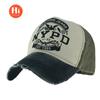 Alphabet NYPD Outdoor Visor Cotton Police Baseball Cap Peaked Cap