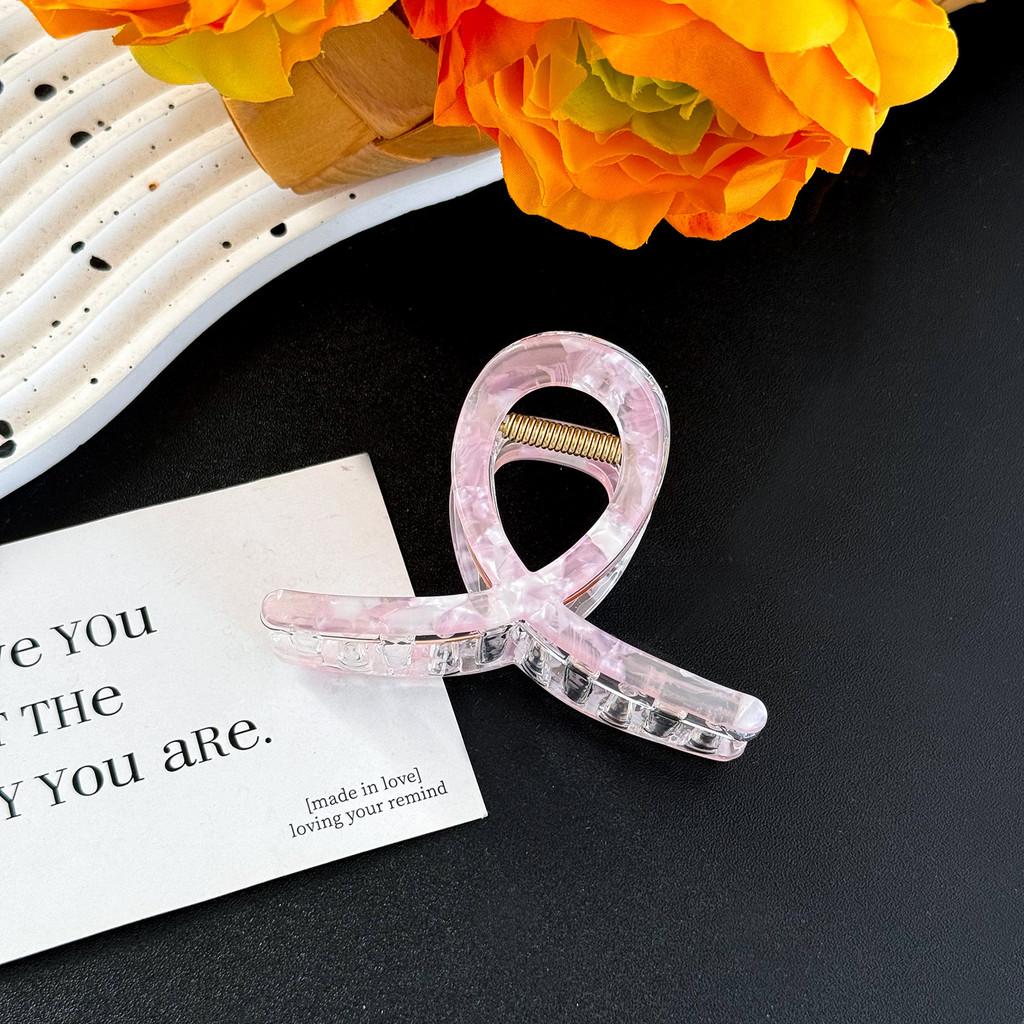 Шикарный большой зажим-краб для волос «Русалка» для изысканных высоких причесок и хвостиков разных цветов