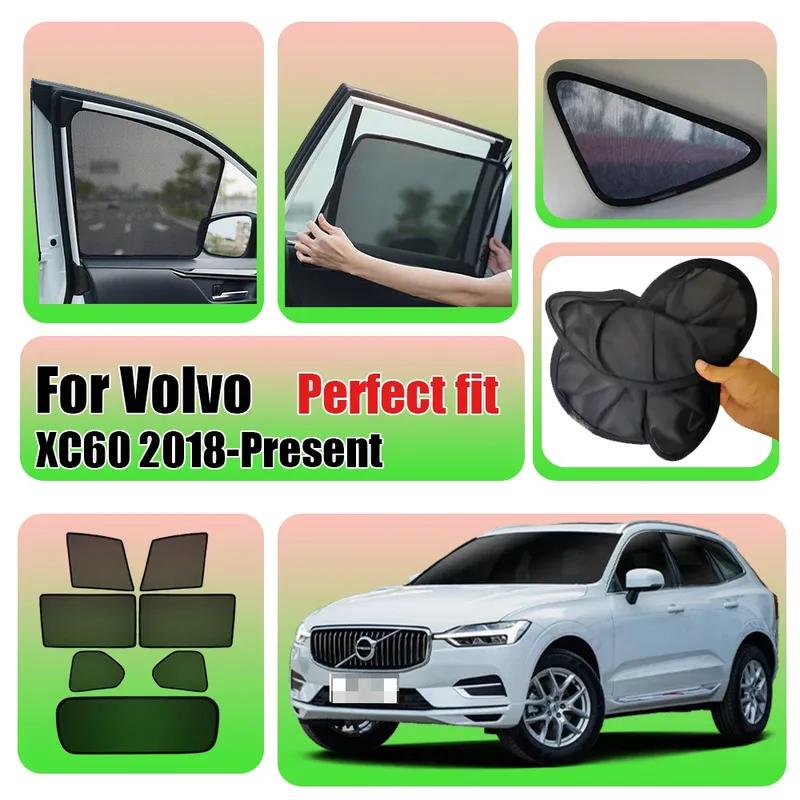 Для Volvo XC60 2018-Настоящее время Автомобильная передняя защита Окно Солнцезащитный козырек Лобовое стекло Задняя боковая шторка Окно Солнцезащитный козырек