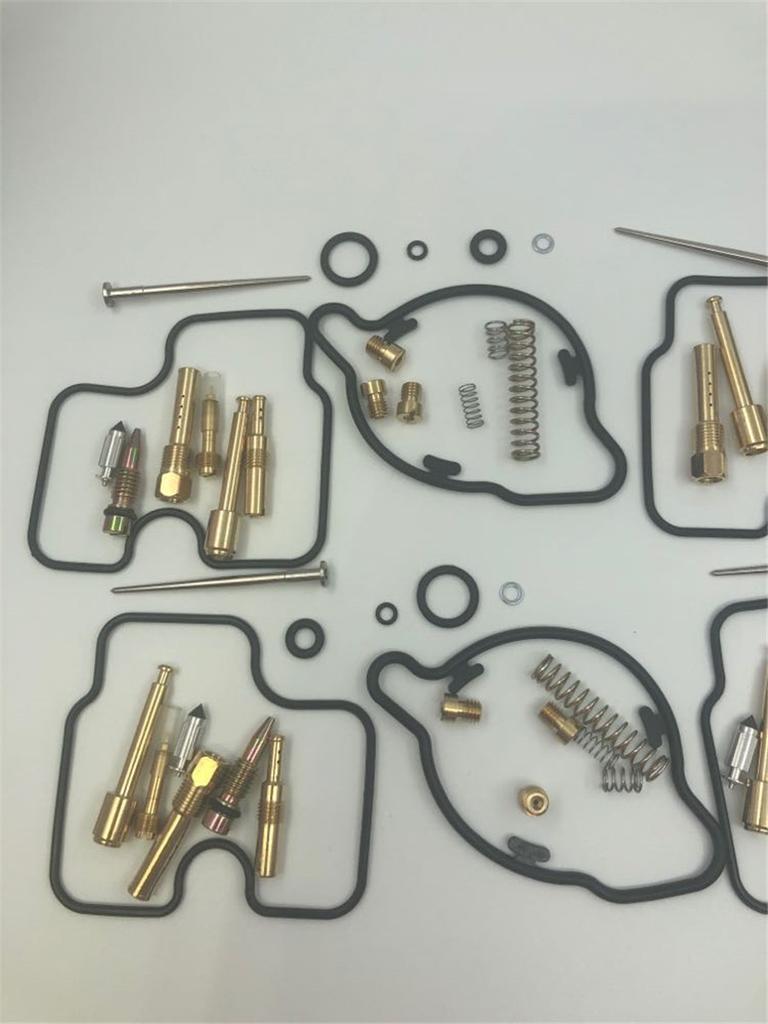 4 Sets Carburetor Rebuild Kits for Honda CBR600F3 - CBR600 - 1995-1998(US Stock)