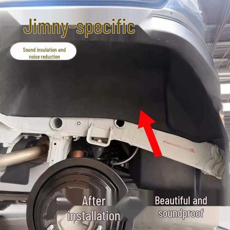 Jimny 3-дверный (2019-2025 гг.) Подкрылки и грязезащитные щитки со звукоизоляцией и шумоподавлением