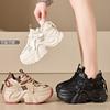 Женские универсальные дышащие повседневные туфли на толстой подошве с увеличением роста весна-лето спортивная обувь для детей высокая ценность