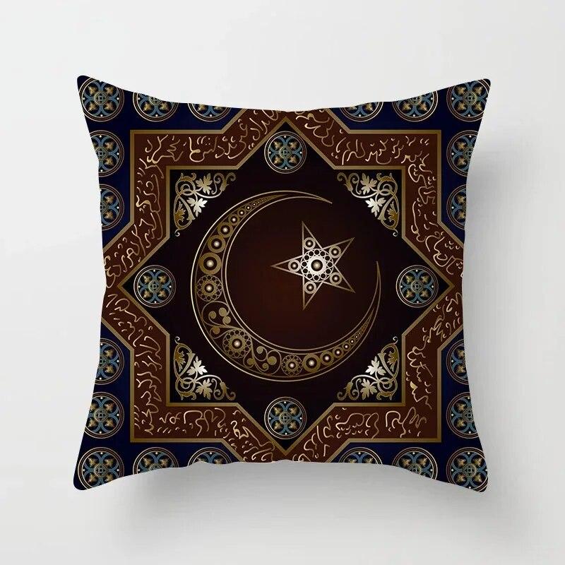 2024 Ид Мубарак украшения дома наволочки исламские украшения Рамадана мечеть мусульманские наволочки подарок