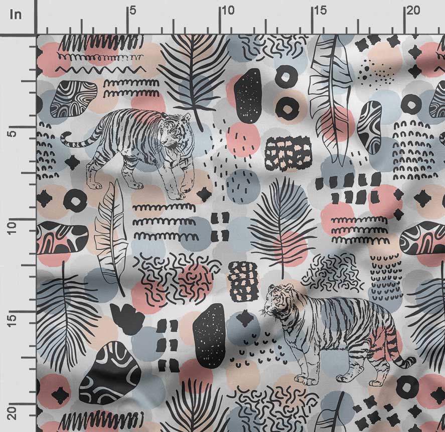 Soimoi Животный принт, хлопковый батист, ткань для квилтинга, продаваемая во дворе шириной 42 дюйма, хлопчатобумажная ткань средней плотности, швейные принадлежности,