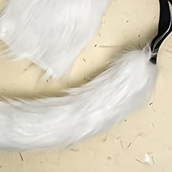 Yousheng 1 комплект косплей поддельный лисий хвост варежки маска набор мягкий пушистый плюшевый регулируемая окружность талии противоскользящий для выступлений клубные танцы пати