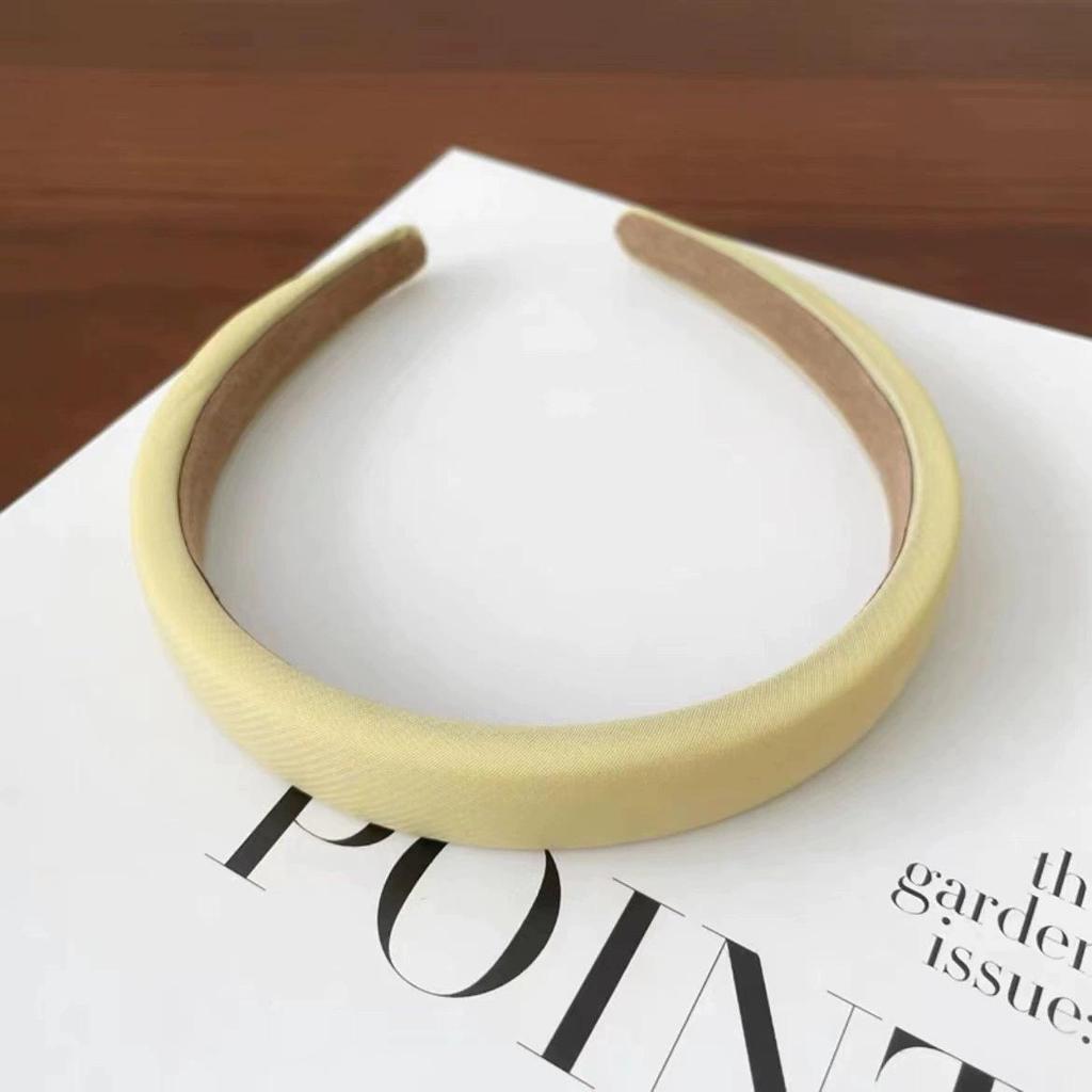 Резинка для волос из губки конфетного цвета, повязка на голову, женские аксессуары для волос во французском стиле - завязанная заколка, ювелирное изделие