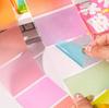 126 Sheets/Box Roll Tape Notes Full Adhesive Pull-Out Dispenser Box To-Do List Peel-Off Notes