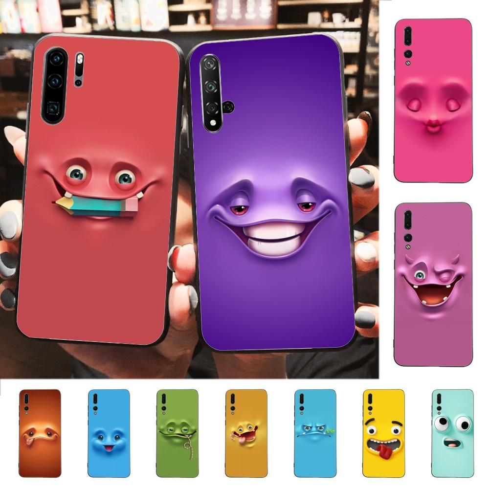 3D забавный чехол для телефона Huawei P 8 9 10 20 30 40 50 Pro Lite Psmart Honor 10 lite 70 Mate 20lite
