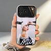 Чехол для телефона Хип-хоп исполнителя M-Mitski Для iPhone17,16,15,14,13,12,11,Pro,MAX Серый Матовый Силиконовый Черный Чехол