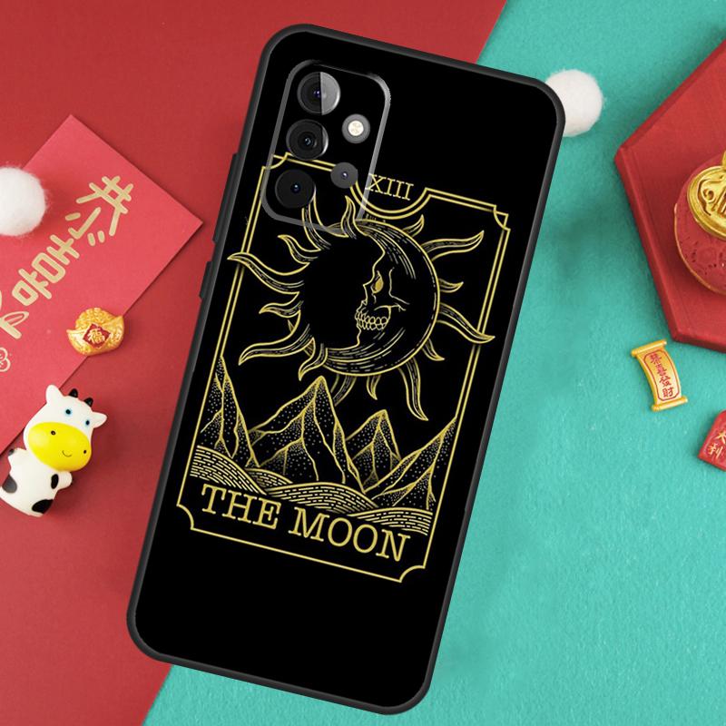 moon Tarot Mystery totem Case For Samsung Galaxy A16 A17 A54 A34 A14 A15 A35 A55 A52 A12 A32 A13 A33 A53 A26 A36 A56