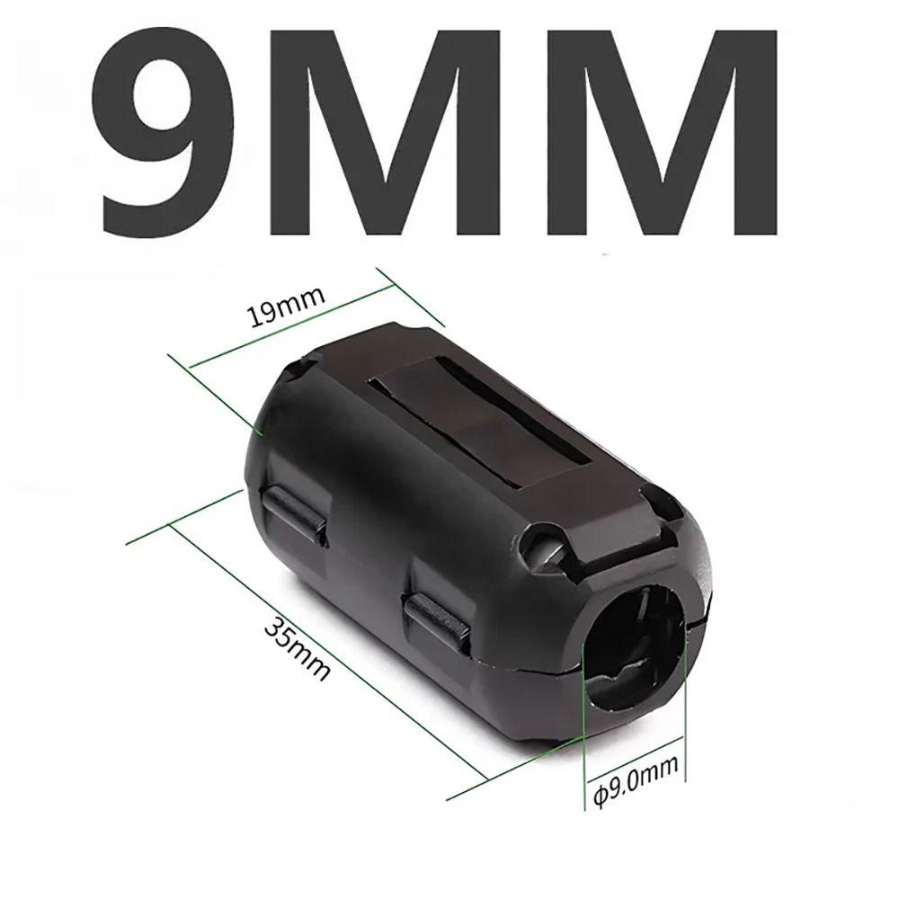 1 шт. Подавитель шумов Анти-помехи Магнитное кольцо EMI RFI Дроссель Клипса Кабельный фильтр