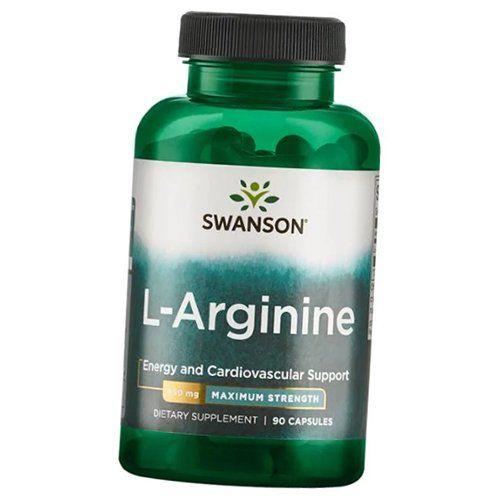 Arginine, L-Arginine 850, Swanson 90caps (27280006)