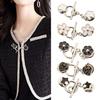 5 Pcs Chain Button Pins Cardigan Closure Fastener No Sewing Detachable Decorative