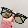 Women's Fashion Sunglasses Retro Sun Glasses Female Ins Popular Black Vintage Square Eyewear
