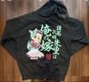 [USED] eg-Tops Shin Koihime Musou Hoodie Black L Size
