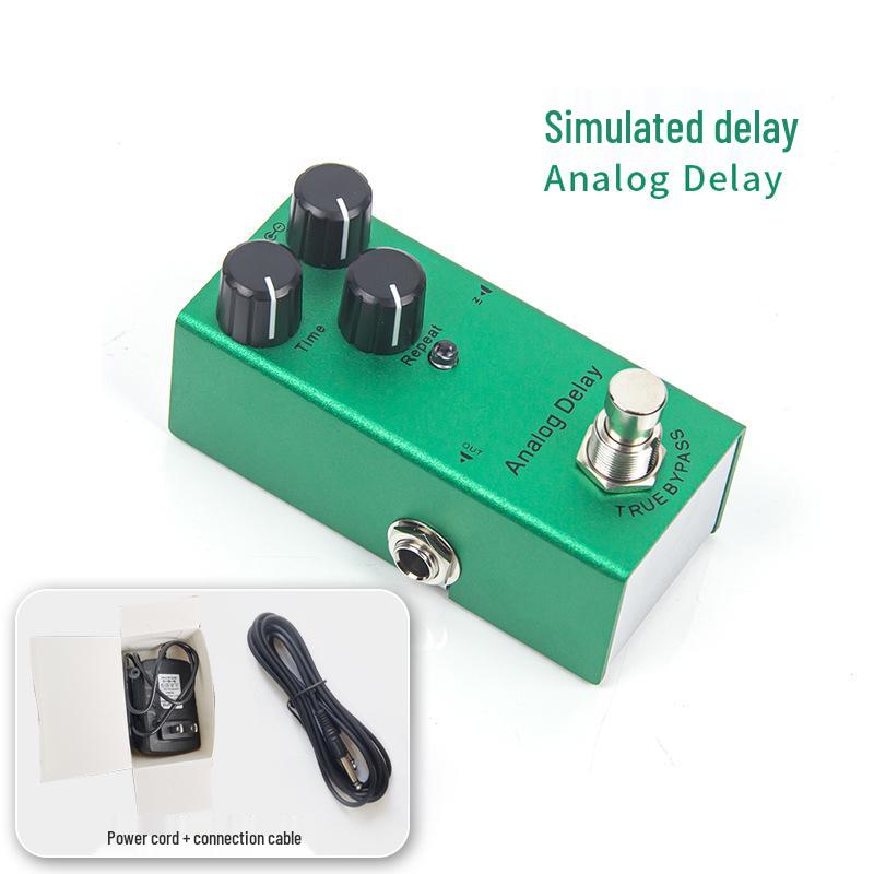 Electric Guitar Distortion & Reverb Effects Pedal