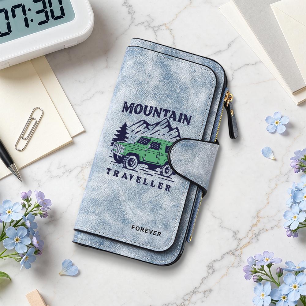 Mountain Traveller Purse Forever Long Wallet for Outdoor Casual Use