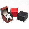 Flip Cover Watch Display Case PU Faux Leather Watch Packaging Box Simplicity Watch Gift Box
