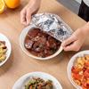 10 Pcs Repeatable Aluminum Foil Insulation Covers - Eco-Friendly Kitchen Food Covers For Bowls & Dishes Storage For Kitchen