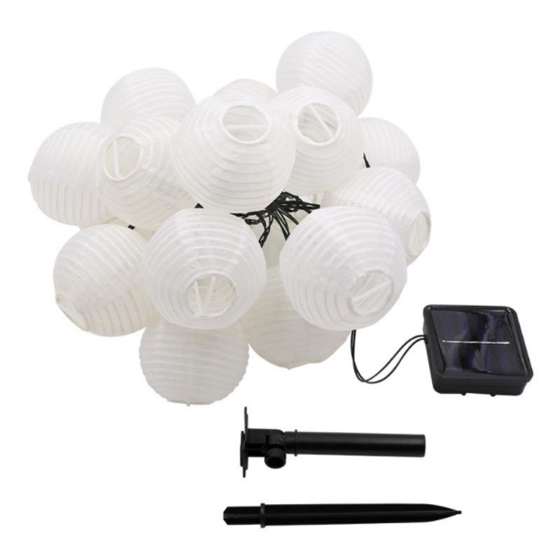 800 мАч светодиодный водонепроницаемый фонарь на солнечных батареях сказочный свет уличный светильник на солнечной энергии Рождественская гирлянда для свадьбы, дома, сада, деко