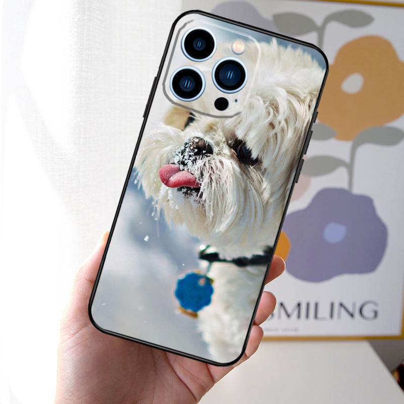 Чехол для щенков Ши-тцу Coque Для iPhone 11 12 Pro Max Mini X XS XR 7 8 Plus Чехол Для iPhone 13 Pro Max Чехол